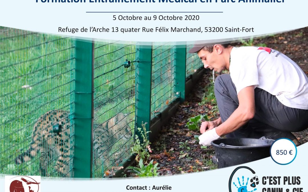 Formation Entrainement Médical en Parc Animalier – 05/10/2020